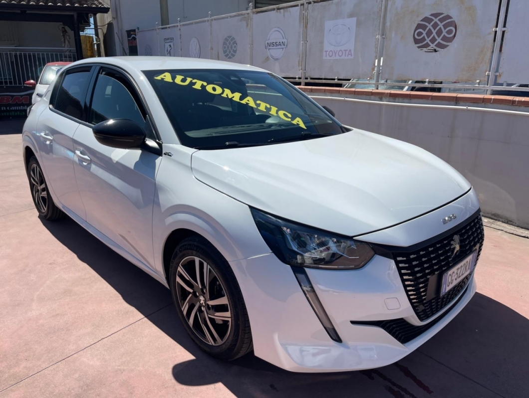 PEUGEOT 208 AUTOMATICA  1.2 BENZINA 101CV   ANNO:10/2021